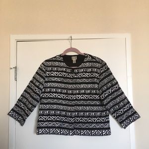 Chico’s 2 Jacket, 3/4 Sleeve